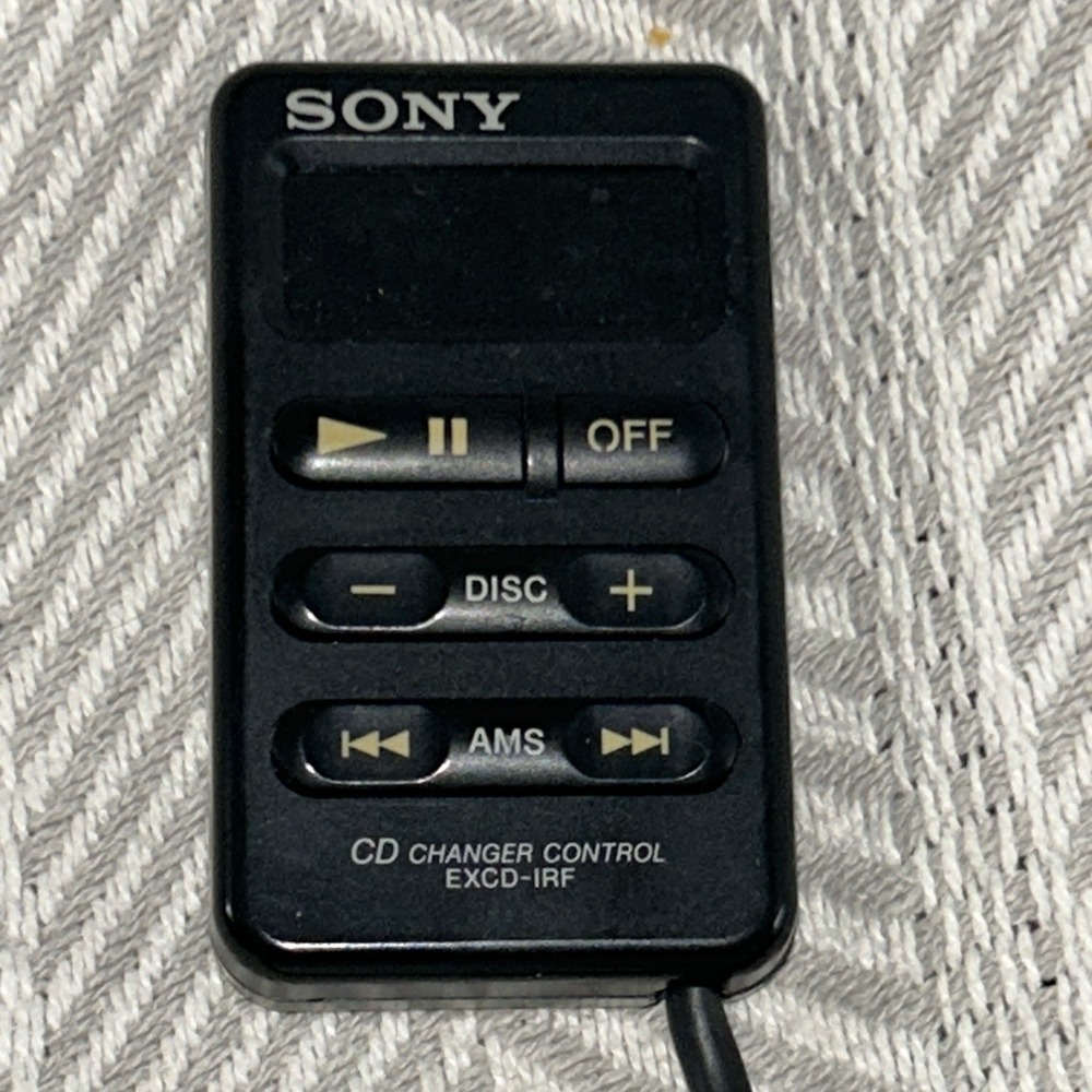 Sony CD Changer Control Wired Remote EXCD-IRF D3 - Picture 2 of 4